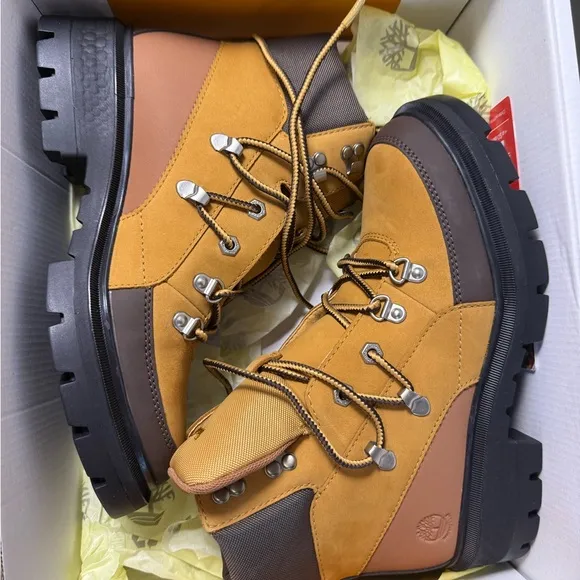 Timberland Tan and Brown Boots
