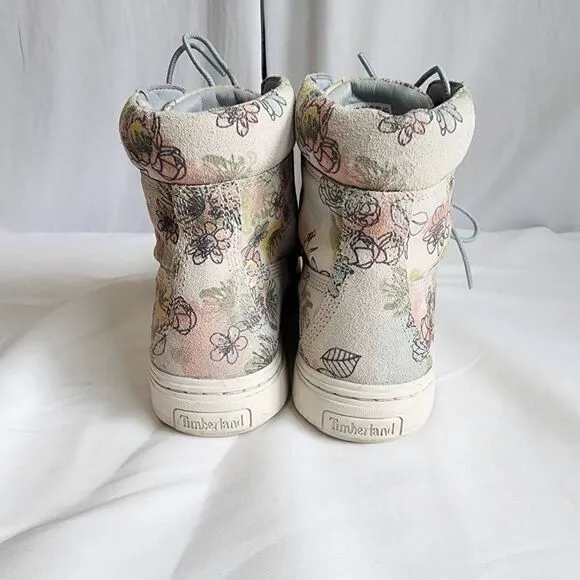 Timberland Women's Londyn Floral Suede Boots Women's Size 9