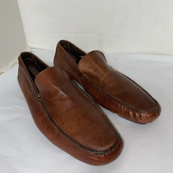 To Boot New York Adam Derrick Leather Loafers Sz Mens 10