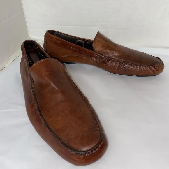 To Boot New York Adam Derrick Leather Loafers Sz Mens 10