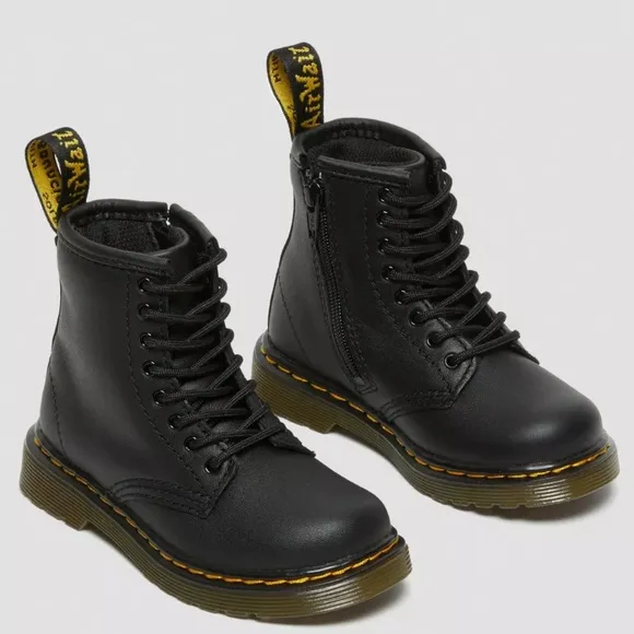 TODDLER 1460 SOFTY T LEATHER LACE UP BOOTS SIZE 9