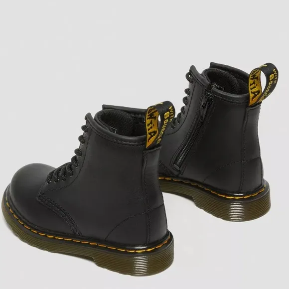 TODDLER 1460 SOFTY T LEATHER LACE UP BOOTS SIZE 9