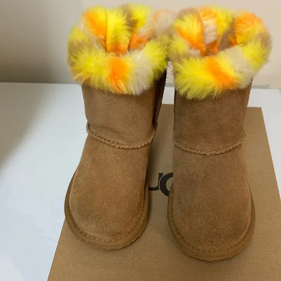 Toddler Bailey Bow Plaid boots