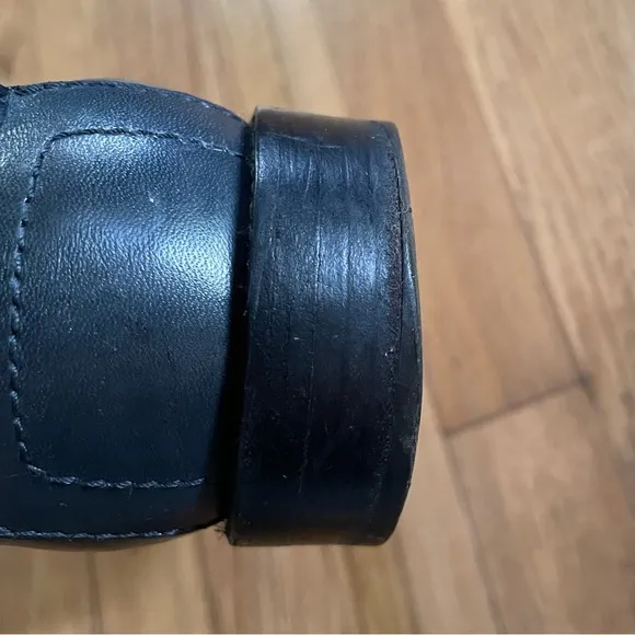 Tod's Leather Loafers | Dark Blue | Size 8.5