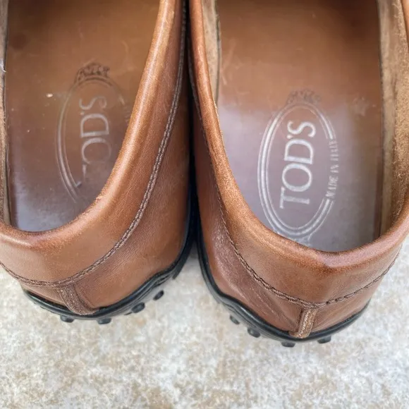 TOD'S leather loafers