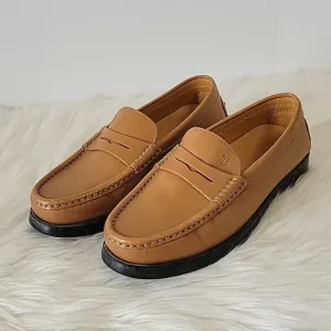 Tods penny slot  leather loafers size 35