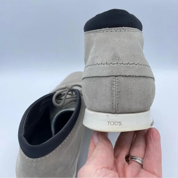 Tod’s Suede Boots UK 11 / US 12 Gray