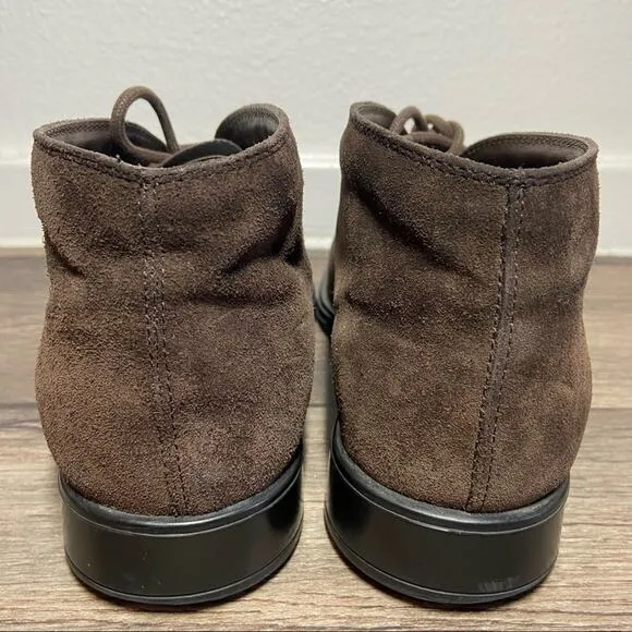 Tod’s suede desert boot chukka boots brown leather chukka boots size 7