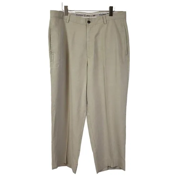 Tommy Bahama Silk &amp; Linen Blend Ankle Pants Size 34