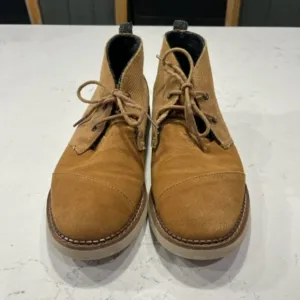 TOMS Mens Mateo Chukka  Boots Chestnut Brown | Size 9.5