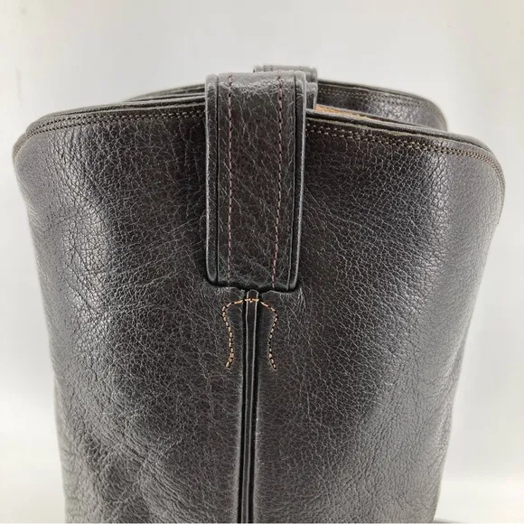 Tony Lama 5010 Black Leather Western Cowboy Boots