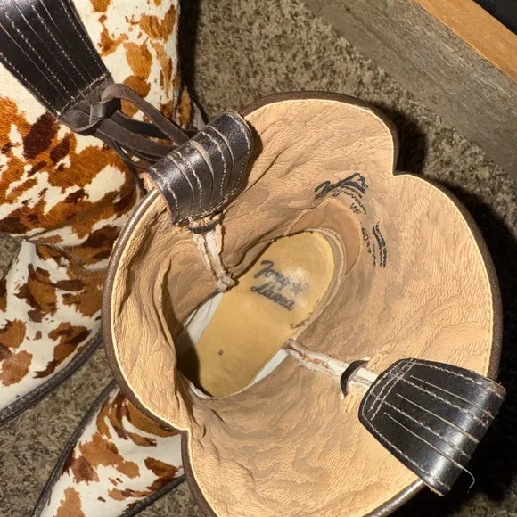 Tony Lama Cowhide Boots