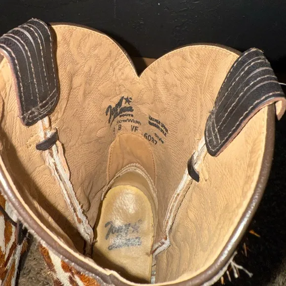 Tony Lama Cowhide Boots