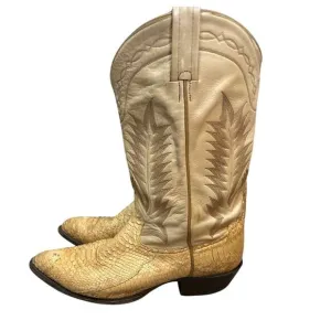Tony Lama Made in USA Western Leather Boots Mens Size 12