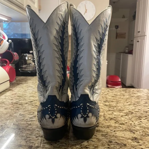 Tony Lama White Boots