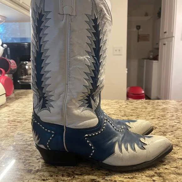 Tony Lama White Boots