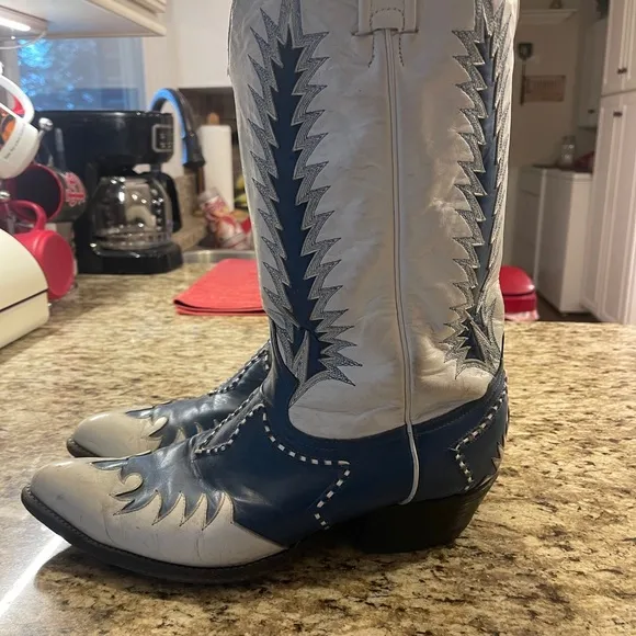 Tony Lama White Boots