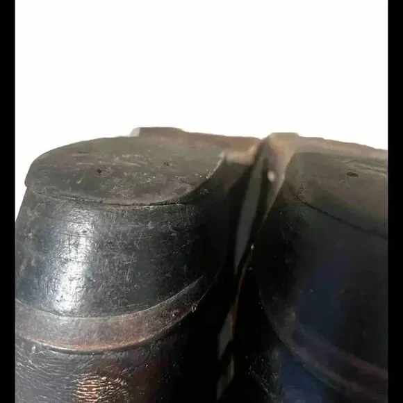 TONY LAMA USA 6283‎ VINTAGE BROWN LEATHER WESTERN COWBOY BOOTS 9.5 D