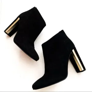 Topshop Suede Ankle Boots