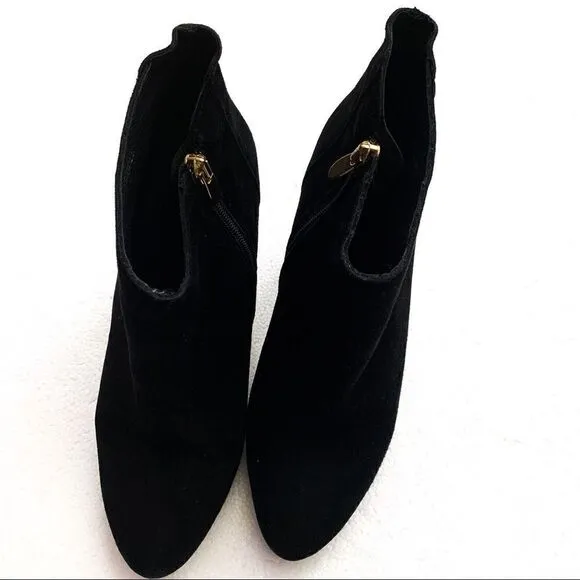 Topshop Suede Ankle Boots