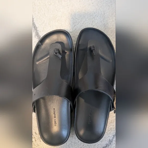 Tory Burch Black Sandals Classic Design