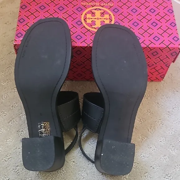 Tory Burch Black Sandals