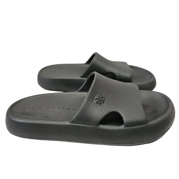Tory Burch Black Slide Sandals