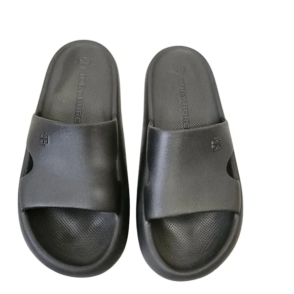 Tory Burch Black Slide Sandals