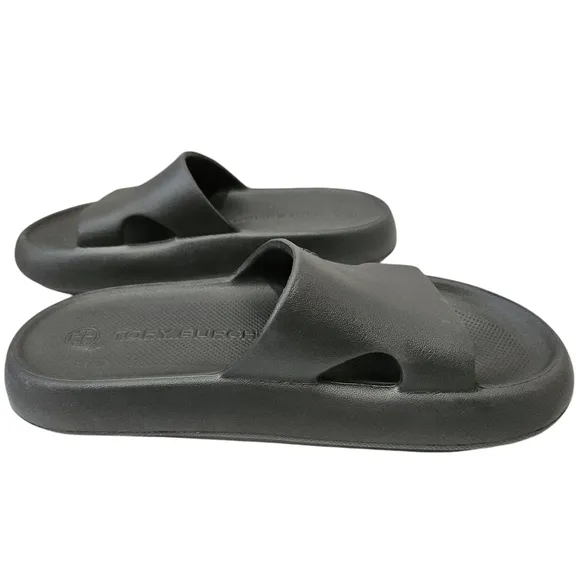 Tory Burch Black Slide Sandals