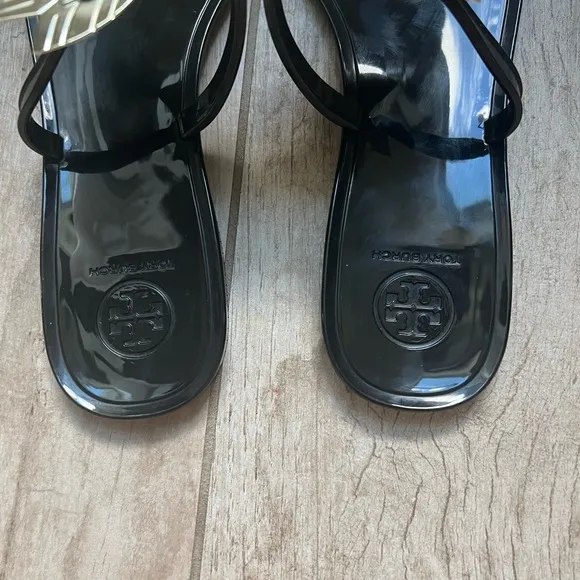 Tory Burch Blossom Jelly Thong Sandals Size 8