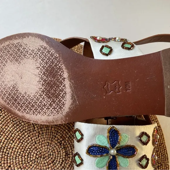 Tory Burch Flat Sandals US 10