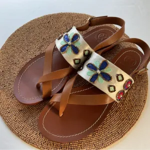 Tory Burch Flat Sandals US 10