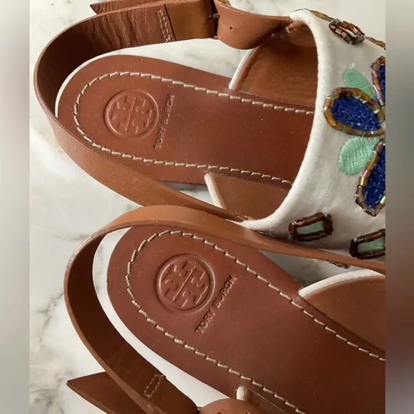Tory Burch Flat Sandals US 10