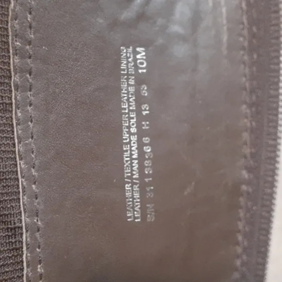 Tory burch Kristy brown leather boots size 10M