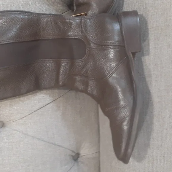 Tory burch Kristy brown leather boots size 10M