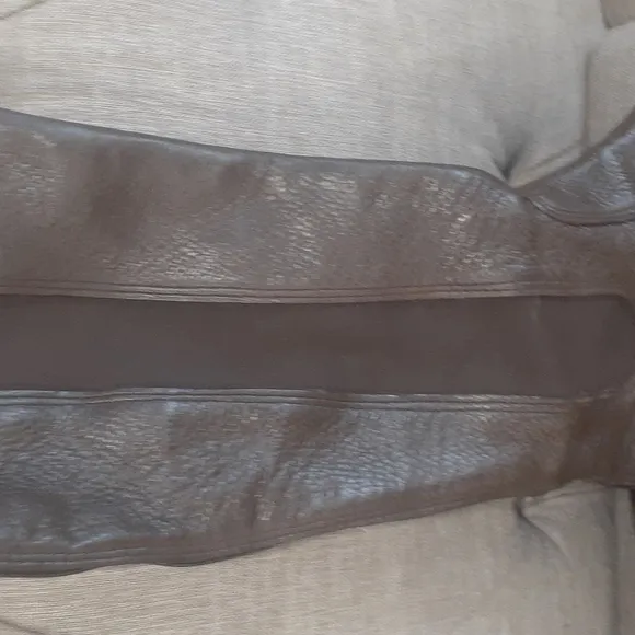 Tory burch Kristy brown leather boots size 10M