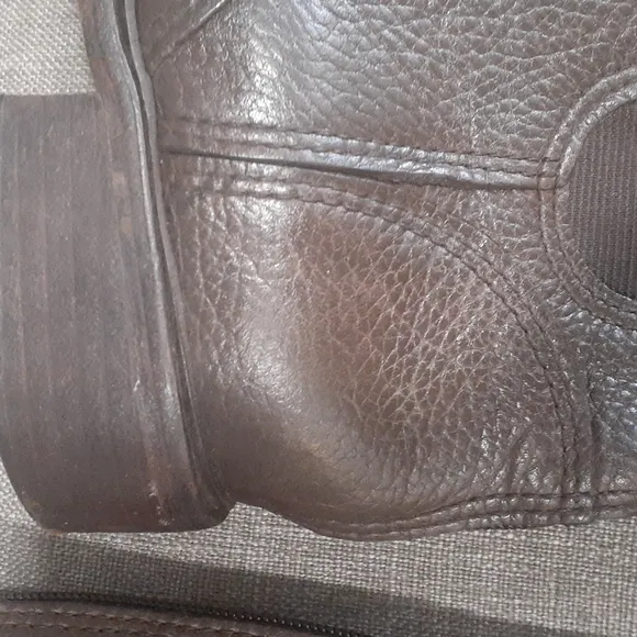Tory burch Kristy brown leather boots size 10M