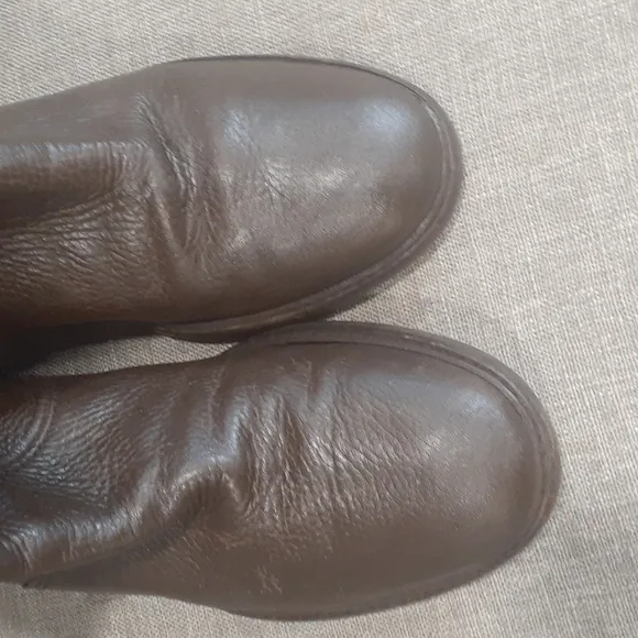 Tory burch Kristy brown leather boots size 10M