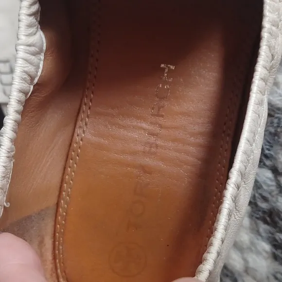Tory Burch  leather  loafers