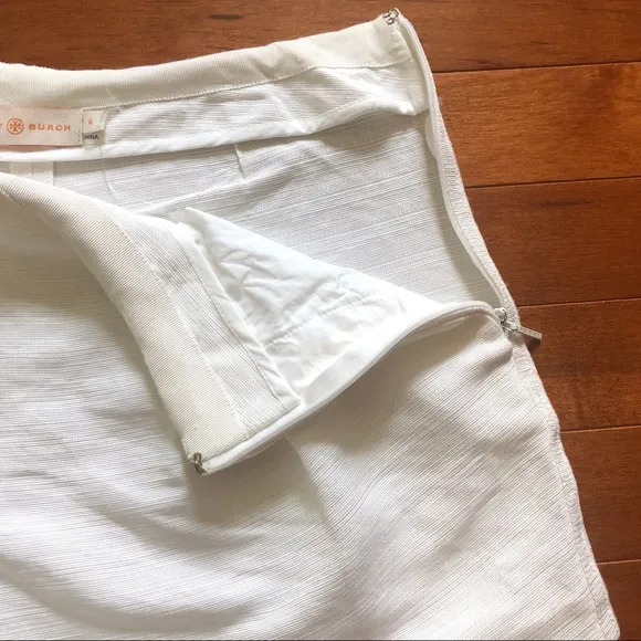 TORY Burch Linen silk blend pleated shorts 🌸 0