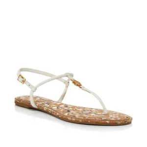 Tory Burch Women's Emmy T-Strap Flat Sandals 8.5M