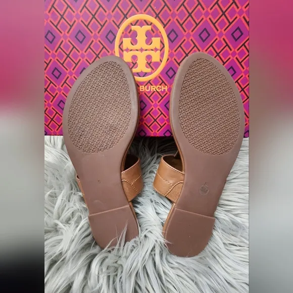 Tory sandals NEW with Box Size 5 Everly backless