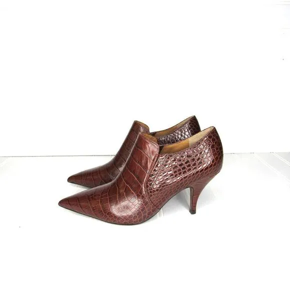 Tory Burch Georgina Loafer Heeled Ankle Boots
