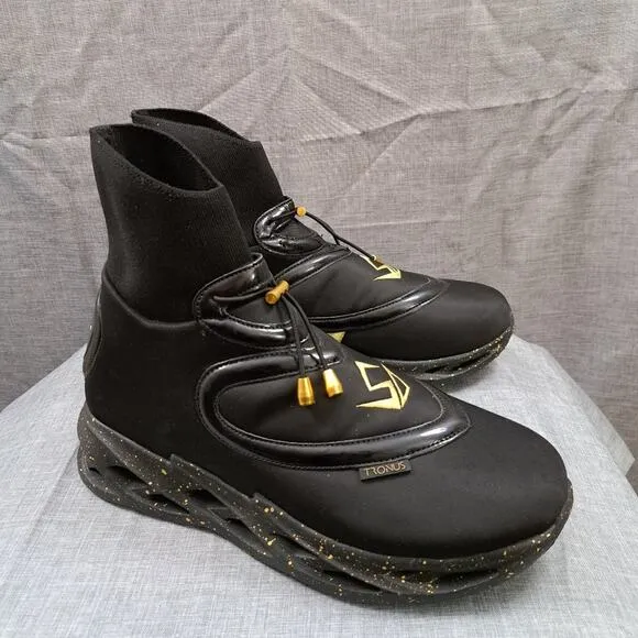 Tronus Blackout Fashion Shoes Sneakers Men 11.5 High