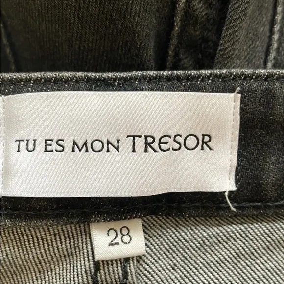 TU ES MON TRESOR The rose quartz jeans, size 28