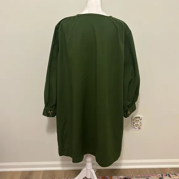 Tuckernuck Blake Dress Mod Mini Long Sleeve Boxy Pockets New Size XXL