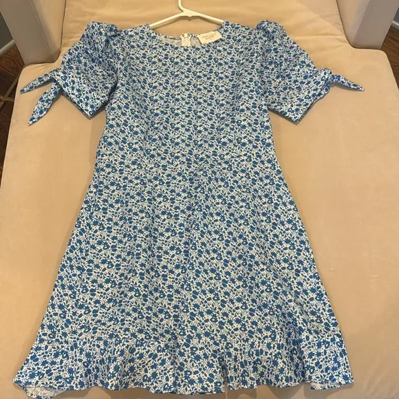 Tuckernuck Blue floral Dallas mini dress from Hyacinth House