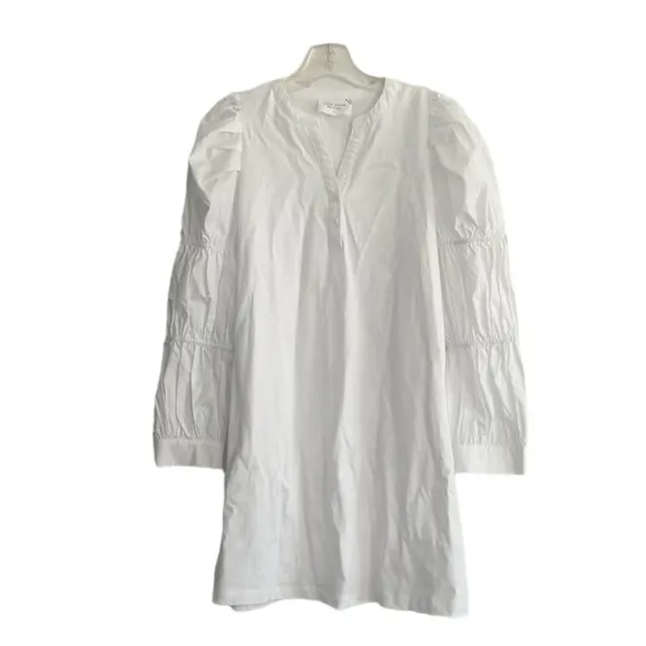 Tuckernuck Hyacinth House White Poplin Long Sleeve Willa Mini Knit NWT