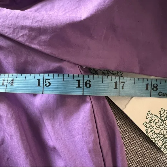 Tuckernuck Shirred capri off shoulder midi dress Ladies size xxs Purple
