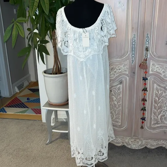Tuckernuck White Lace Avalon Dress